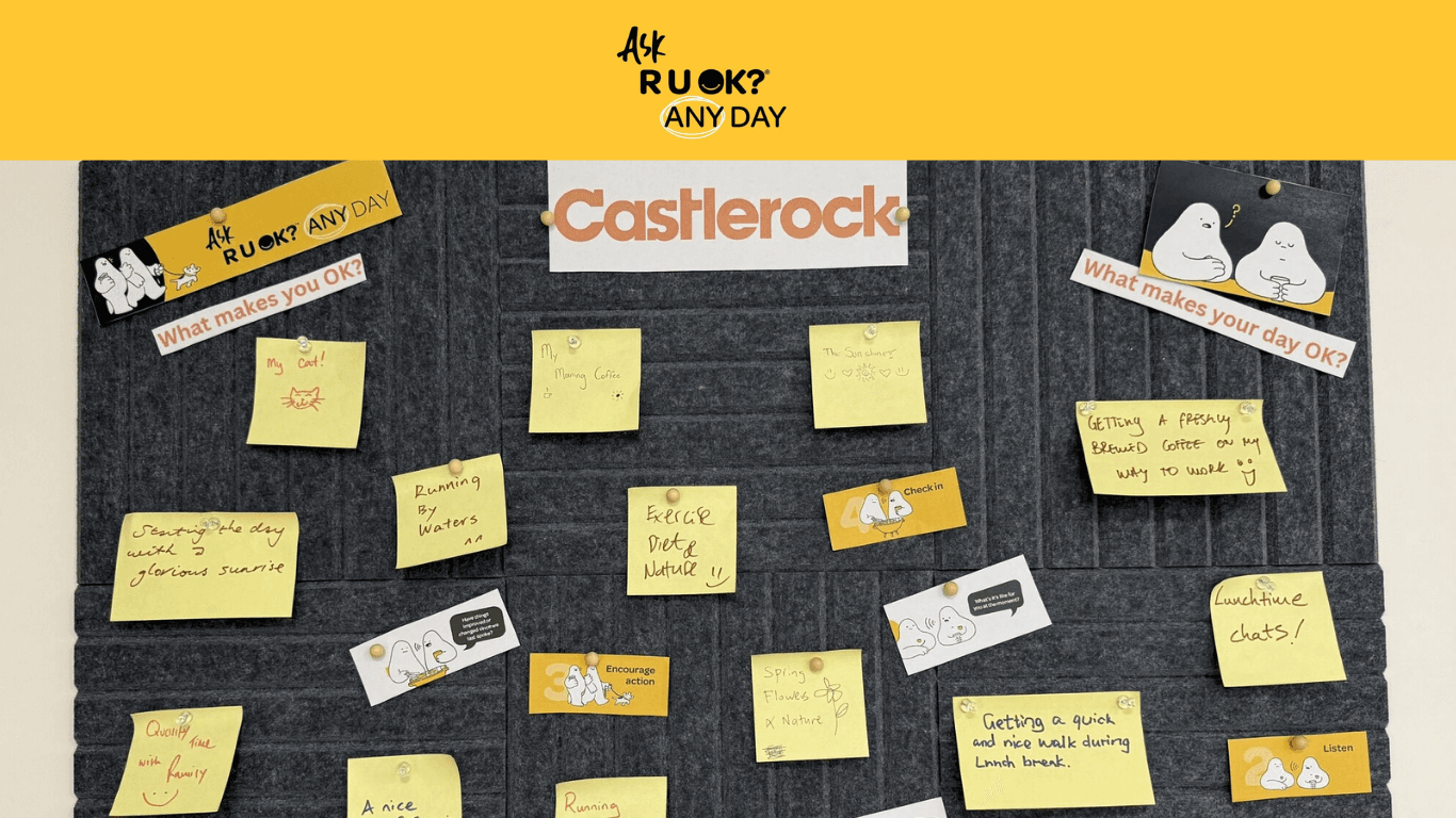 Creating Space for Conversations that Matter: Our R U OK? Day at Castlerock